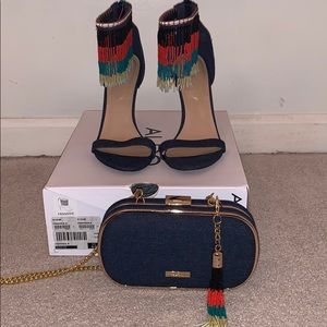 Aldo Shoes and Matching Bag